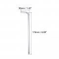 Uxcell 1 4 Ball End Hex Key Wrench L Shaped Long Arm Cr-v Repairing Tool Sae Sizes