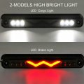 Tresound 3rd Third Brake Light For 88-99 Chevy Gmc C1500 C2500 K1500 K2500 Silverado Blazer Led Cargo Lamp High Mount Stop