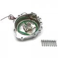 Smt-mtchrome Left Engine Stator Cover Clear Blue Led Compatible With 07-14 Cbr600rr F5 B07q5jtfnd