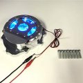 Smt-mtchrome Left Engine Stator Cover Clear Blue Led Compatible With 07-14 Cbr600rr F5 B07q5jtfnd