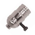Satco 81005-1 4 Ips Cap Nickel 3 Way 2 Circuit Turn Knob Socket 80-1005 