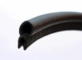 Vertical Bulb Trim Seal 0 55 In Diameter Ft Length Fits 039 To 0 14 Edge Thickness Flexible Weather Stripping With Metal Clips 