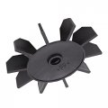 Central Pneumatic Compressor Parts Spare Fan Blades Plastic Small Air Blade Accessories Directonline Motor 14mm Shaft 135mm