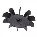 Central Pneumatic Compressor Parts Spare Fan Blades Plastic Small Air Blade Accessories Directonline Motor 14mm Shaft 135mm