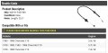 Throttle Cable 25 Inch Compatible With 1976 1978-1986 Chevy C10 0l 5 7l 6 6l 7 4l V8