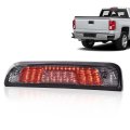 Rear Led Third Brake Light For Chevy Silverado Gmc Sierra1500 2500hd 3500 2014-2018 3rd Cargo Tail Lamps Chrome Housing Smoky 