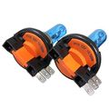 Funnytoday365 2x 55w Car H15 Xenon Super White Headlight Bulb Drl For Hid 6000k Audi Vw Golf