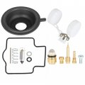 4 Sets Of Carburetor Repair Kits Diaphragm Float Replacement For Kawasaki 1990-1995 Zx6r Zx600 2004-2006 Zzr600