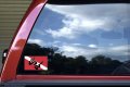 Stickertalk Snorkeler Diver Down Flag Vinyl Sticker 5 Inches By 3