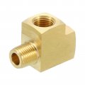 Uxcell Brass Tee Pipe Fitting 1 8 X Npt 3 Way T-connector Coupler Adapter For Gas Transport Connect Pipelines Pcs