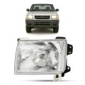 Hecasa Left Halogen Headlight W Bulb Compatible With 1998-2001 Nissan Frontier 2000-2001 Xterra Replacement For Ni2502121 