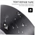 Ibasenice 2 Rolls Tent Rv Tape Roof Sealant Luggage Repair Boat Sealing Leaks Duct Waterproof For Coat Polyethylene Material