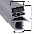 Traulsen Uht27r Gasket Magnetic Door Seal 25 X 26 1 8 Compatible With Part 341-60089-00