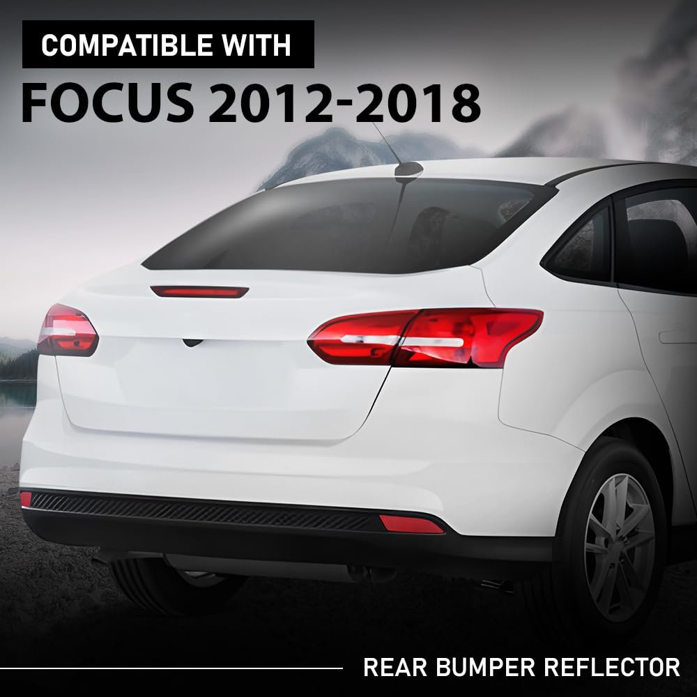 Rear Right Bumper Reflector For Ford Focus S Sel Titanium 2012-2018 Passenger Side Fo1185101 Bm5z13a565a