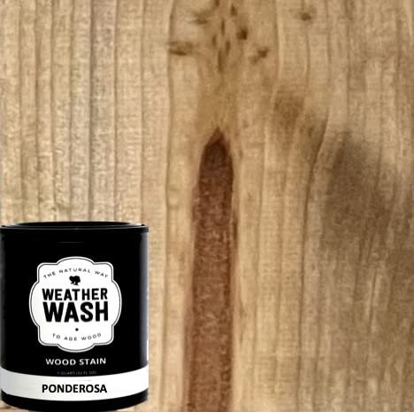 Ponderosa Interior Weatherwash Transparent Aging Wood Stain Quart