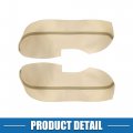 A Absopro Car Front Door Panel Armrest Cover Interior Trims For Acura Tl 2009-2014 Beige 1 Pair