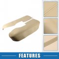 A Absopro Car Front Door Panel Armrest Cover Interior Trims For Acura Tl 2009-2014 Beige 1 Pair