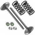 Caltric 2x Intake Valve Kit Compatible With Yamaha Yfz450rse 2009 2010 2011 2012 2013 2014 2015 2017-2022