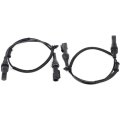 Abs Wheel Speed Sensor 2 Pack Rear Left And Right For Ford Mustang 2005 2010 Replaces Als1862 6r3z2c190a