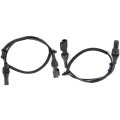 Abs Wheel Speed Sensor 2 Pack Rear Left And Right For Ford Mustang 2005 2010 Replaces Als1862 6r3z2c190a