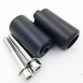 Motorcycle Frame Slider Crash Protector For 1999 2000 2001 2002 Yamaha Yzf R6 Yzfr6 Black