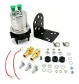 Universal Inline Electric Fuel Pump P4600hp 12v Dc 100 Gph 14 To 16 Psi For Gasoline Diesel Ethanol Methanol 3 8 Npt Threads 
