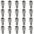 Double Seal Valve Stem Cap Inflate Tire Flow Through Tires Air For High Pressure Truck Car Rv Semi Bus 23mm Easy To Use -20 