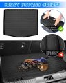 Cartist Cargo Liner Fits Ford Mustang Mach-e 2021 2022 2023 2024 Accessories All Weather Trunk Mat For Carpet Protection Tpe