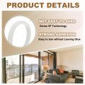16 4 Ft Window Seal Strip Self Adhesive Weather Stripping Sliding Door Soundproof Dustproof Draft Blocker For Cabinet Doors