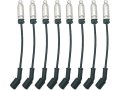 Spark Plug Wire Kit 8-piece With Heat Shields For 2014-2022 Chevy Silverado 1500 Crew Cab Pickup 4-door 