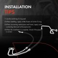 A-premium A C Suction And Discharge Line Hose Assembly Compatible With Chevrolet C10 C20 K10 K20 Suburban C30 K30 Gmc Jimmy
