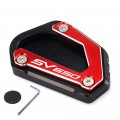 Modeer For Suzukiv650 Sv 650 S 650s 2004-2007 Sv650s Motorcycle Cnc Aluminum Extension Side Stand Foot Pad Support Plate S
