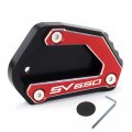 Modeer For Suzukiv650 Sv 650 S 650s 2004-2007 Sv650s Motorcycle Cnc Aluminum Extension Side Stand Foot Pad Support Plate S