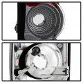 Acanii For 1997-2004 Dodge Dakota Smoked Tail Lights Brake Lamps Pair Sets Aftermarket Driver Passenger Side