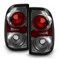 Acanii For 1997-2004 Dodge Dakota Smoked Tail Lights Brake Lamps Pair Sets Aftermarket Driver Passenger Side