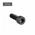 Uxcell M8x25mm Socket Head Bolts 12 9 Grade Alloy Steel Cap Screws Fully Thread 10pcs
