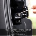 Aosseiye Car Tailgate Trunk Door Lock Outer Buckle Striker Limit Stopper Trim For Toyota Fj Cruiser 2007-2021 Tail Latch