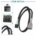 Acropix Trailer Brake Control Wiring Adapter Fit For Ram 1500 Pack Of 1 Black