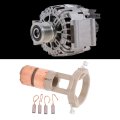 Alternator Slip Ring Brushes Set Abs And Copper Replacement For 230090 Durable Component Automotive Electrical Systems 