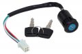 Ignition Switch Key And 3 Function Left Starter Assembly With Spark Plug For 50cc To 250cc Atv Dirt Bike Go Karts Quad Pit