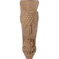 Ekena Millwork Cor04x08x13hoal 4 4-inch W X 8-inch D 13 1 H Holmdel Grapes Vines Corbel Alder 