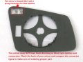 Heated Mirror Glass With Backing Plate For Mercedes-benz B250e C E S Cl Cla Cls Gla Glc63 Amg Glk Class Driver Side View Left