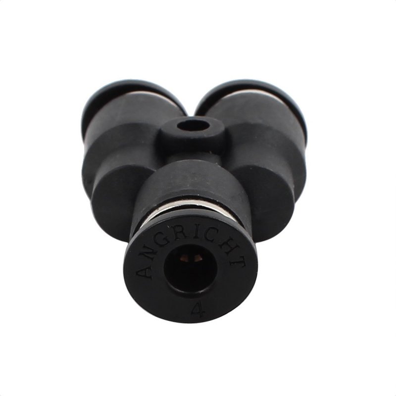 20pcs Y Type A104 Pneumatic Air 3 Way Quick Fittings Connector 4mm Tube Hose