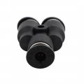 20pcs Y Type A104 Pneumatic Air 3 Way Quick Fittings Connector 4mm Tube Hose