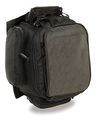 Extra Large Nylon Magnetic Tank Bag With Backpack Straps 9 In X 16 Weather Resistant 1200d Textile Material Black Waterproof