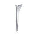 Tablelegsonline 14-3 4 V-shaped Leg -polished Aluminum 