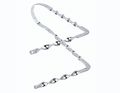 Lowrider Bike Bent Twisted Sissy Bar Chrome 