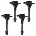 Ignition Coil Pack For Nissan Altima 20006 2 5l L4 Sentra 2002-2008 2 X-trail 2002-2013 2 Uf350 5c1395 C1398 22448-8h315 4 Pcs 