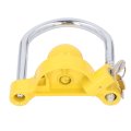 Trailer Hitch Ball Lock Heavy Duty 11ing Positions U Shaped Steel Rod Aluminum Alloy Coupler Lock For Campers Trailers Bright 