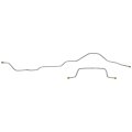 Rear Axle Brake Lines 2pc For 1995 01 Jeep Cherokee Xj 4wd 3 16 In Stainless Steel Sjcb95r1 